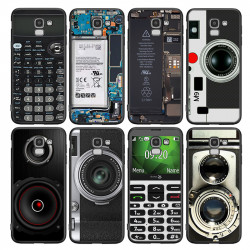 Coque de téléphone pour Samsung Galaxy J8 J7 Duo J6 J5 Prime J4 Plus J3 J2 Core 2018 2017 2016 avec calculatrice de ca vue 0