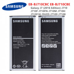 Batterie Originale EB-BJ710CBC EB-BJ710CBE 3300mAh pour Samsung Galaxy J7 (2016) J710 J710F/M/H/FN J7 (2016) DUOS vue 0
