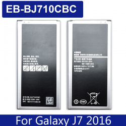 Batterie de Téléphone Portable KiKiss pour Samsung Galaxy J7 (2016) J710 SM J710F J7109 J7108 EB-BJ710CBC, 3300mAh. vue 0