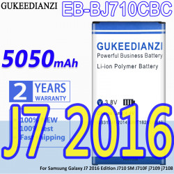 Batterie EB-BJ710CBC 5050mAh pour Samsung Galaxy J7 2016 J710 SM J710F J7109 J7108 vue 0