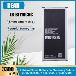 Batterie Au Lithium 3300mAh EB-BJ710CBE EB-BJ710CBC pour Samsung Galaxy J7 2016 SM-J7109 J7108 J710F J710K J710H J710M. vue 0