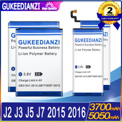 Batterie pour Samsung Galaxy J1 2016 J120F/J2 Gagnant/J3 2016/J5 2015/J7 2015/2016 J510 SM J510F J700 J7000 J710F J7109. vue 0