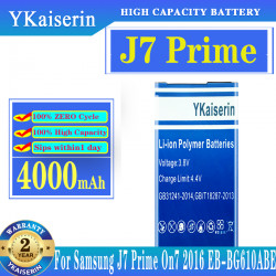 Batterie de Remplacement EB-BG610ABE 4000mAh pour Samsung Galaxy J7 Prime On7 2016 G610 G615 G6100 J7 Prime 2 J7 Max vue 0