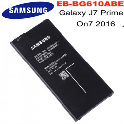 Batterie Lithium-Ion 100% Originale pour Galaxy J7 Prime On7 EB-BG610ABE G610 G615 G6100 J7 Prime 2 J7 Max 2016 mAh vue 0