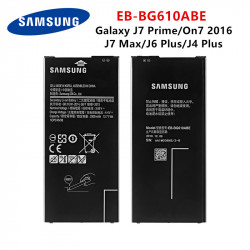 Batterie Originale EB-BG610ABE 3300mAh pour Téléphone Portable Galaxy J7 Prime On7 2016 G610 G615 G6100 J7 Prime 2 J7  vue 0