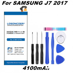 Batterie EB-BJ730ABE 4100mAh pour Samsung Galaxy J7 Pro, J7 2017, SM-J730F/DS, J730FM, J730GM/DS, J730K, J730G. vue 0
