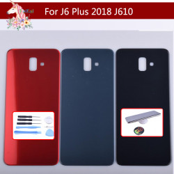 Coque Arrière de Remplacement pour Samsung Galaxy J6 Plus 2018 J610 J610F SM-J610F avec Boîtier de Batterie. vue 0