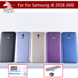 Coque de Remplacement pour Samsung Galaxy J6 2018 J600 J600F SM-J600F avec Couvercle Arrière de Batterie et Châssis. vue 0