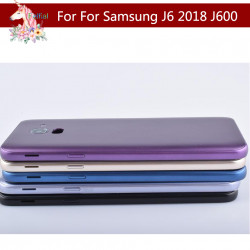 Coque de Remplacement pour Samsung Galaxy J6 2018 J600 J600F SM-J600F avec Couvercle Arrière de Batterie et Châssis. vue 1