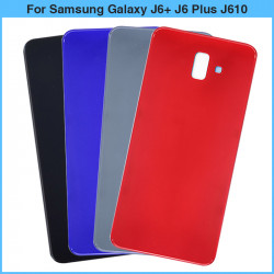 Coque arrière de batterie en plastique pour Samsung Galaxy J6 Plus 2018 J610 J610F SM-J610F/DS - Étui de remplacement vue 0