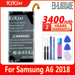 Batterie EB-BJ800ABE 3400mAh pour Samsung Galaxy A6 (2018) SM-A600 A600F J6 J600F. vue 0
