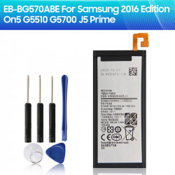 Batterie de Remplacement EB-BG57CABE EB-BG570ABE pour Samsung Galaxy 2016 SM-G570F On5 G5700 G5510 J5 Premier 2400mAh vue 0
