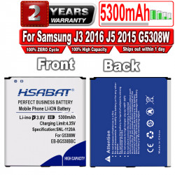 Batterie EB-BG530BBC pour Samsung Galaxy Grand Prime J3 2016 J5 2015 G530 G5308W G530H G530F G530FZ G531 G5306 J2 Pro (2 vue 0