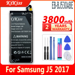 Batterie de Remplacement Samsung Galaxy J5 Pro 3800 J530 2017 mAh - Grande Puissance et Haute Qualité - EB-BJ530ABE + O vue 0