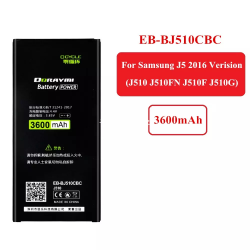 Batterie de Remplacement EB-BJ510CBC EB-BJ510CBE 3600mAh pour Samsung Galaxy J5 (2016) J510 J510FN J510F. vue 1