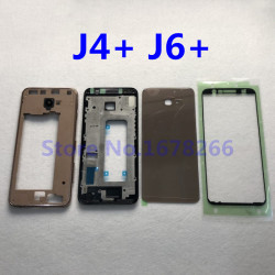Coque de Protection Complète Samsung Galaxy J4+/J6+/2018 J4 Plus/J415/J610F SM-J415F avec Cadre de Batterie Intégré. vue 0