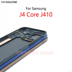 Coque arrière de batterie Samsung Galaxy J4 Core J410 J410F SM-J410F avec cadre et boîtier. vue 3