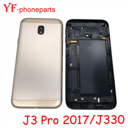 Coque de batterie arrière Samsung Galaxy J3 Pro 2017 J330 - Boîtier de porte arrière et pièces de réparation vue 0