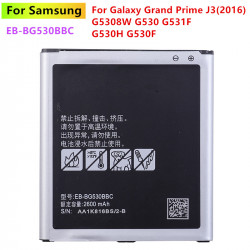 Batterie d'Origine Samsung Galaxy Grand Prime G530 G531 G5308W J3(2016) J3(2018) J320 On5 J327 EB-BG530BBC EB-BG531BBE 2 vue 0