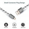 Câble de Chargement Micro USB de 2/3 mètres pour Samsung Galaxy A3 A5 A6 2016 J3 J5 J7 2017 - Cordon de Chargeur de Ba vue 1
