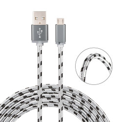 Câble de Chargement Micro USB de 2/3 mètres pour Samsung Galaxy A3 A5 A6 2016 J3 J5 J7 2017 - Cordon de Chargeur de Ba vue 3