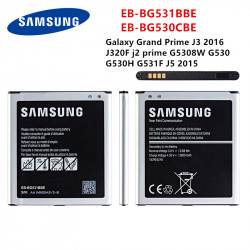 Batterie EB-BG531BBE EB-BG530CBE 2600mAh pour Galaxy Grand Prime J3 2016 J2 Prime G5308W G530 G531F. vue 0
