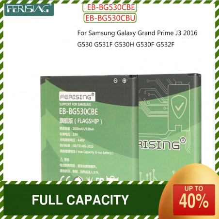 Batterie EB-BG530CBE EB-BG530CBU pour Samsung Galaxy J2 Prime Grand G530 G531 J500 J3 2016 J320 G550 J5 2015 - Compatibl vue 0