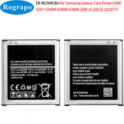 Batterie Originale Samsung Galaxy Core Prime G360 G361 G3609 G3608 G3606 J2 2015 2017 J200 EB-BG360CBU EB-BG360BBE vue 0