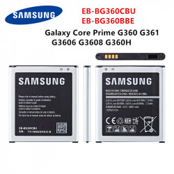 Batterie 2000mAh d'origine EB-BG360CBU/EB-BG360BBE pour Samsung Galaxy Core Prime G360/G361/G3609/G3608/G3606/J200/J2(20 vue 0