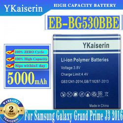 Batterie Samsung Galaxy Grand Prime J3 2016 J320F J2 Premier G5308W G530 G531F SM-G532F J5 2015 EB-BG530BBC EB-BG530BBE  vue 0