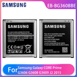 Batterie de Remplacement pour Téléphone Original Galaxy Core Prime G360 G361 G3609 G3608 G3606 J2 2015 EB-BG360CBU EB- vue 0