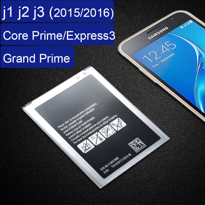 Batterie EB-BJ120CBE pour Samsung J1 J3 (2016) J120F/ Galaxy J1 J2 J5 Core Prime Win 2 Duos Express 3 S5360 EB BJ120CBE  vue 0