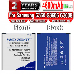 Batterie 4600mAh EB-BG360CBC pour Samsung Galaxy Core Prime G3608 G3606 G3609 Galaxy J2 Win 2 Duos TV SM-G360BT vue 0