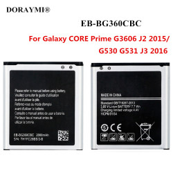 Batterie de Remplacement Samsung Galaxy J2 CORE Prime G3606 G3608 G3609 2000mAh EB-BG360CBC EB-BG360BBE vue 0