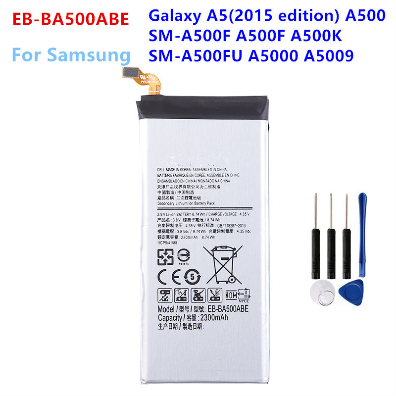 Batterie De Remplacement D'origine EB-BA500ABE Pour Samsung Galaxy A5 (2015 édition) A500 SM-A500F A500F A500K SM-A500F vue 0