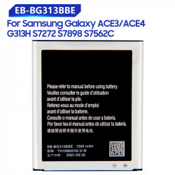 Batterie de Remplacement EB-BG313BBE pour Samsung Galaxy ACE 3, ACE 4 NEO, ACE 4 Lite, G313H, S7272, S7898, S7562C, G318 vue 0