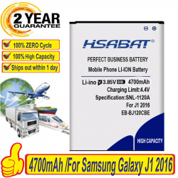 Batterie 4700mAh EB-BJ120CBE pour Samsung Galaxy J1 (Version 2016, J120F, Galaxy Express 3, J120A, J120T, J120, SM-J120F vue 0