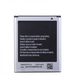 Batterie D'origine Samsung EB425161LU pour GT-S7562L S7560 S7566 S7568 S7572 S7580 i8190 I739 I8160 S7582 SM-J105H J1 MI vue 1