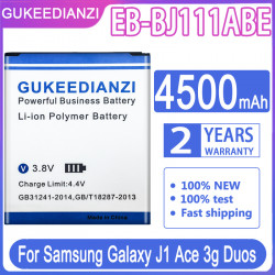Batterie de remplacement Samsung Galaxy J1 Ace 3g Duos EB-BJ111ABE 4500mAh avec numéro de suivi. vue 0