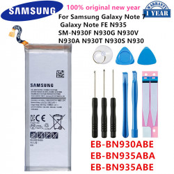 Kit d'outils de remplacement de batterie originale EB-BN930ABE EB-BN935ABA EB-BN935ABE 3500mAh pour Galaxy Note 7 et Gal vue 0