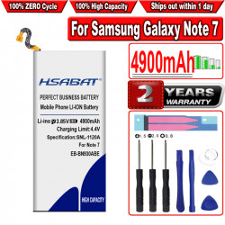 Batterie pour Samsung Galaxy Note 7 FE N935 N930 SM-N930F N930G N930V N930A N930T N930S - 4900mAh EB-BN930ABE EB-BN935AB vue 0