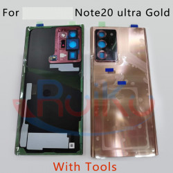 Boîtier de Protection de Batterie Arrière 100% Verre pour Galaxy Note 20 Ultra vue 0