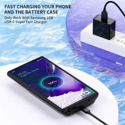Coque Portable Qi pour Samsung Note 20 Ultra 5G, 10000mAh, Charge Externe et Batterie, Nouvel Arrivage. vue 4