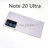 Coque de Protection en Verre pour Batterie Arrière Samsung Galaxy Note 20 Ultra 5G N985 N986B N985F avec Ruban Adhésif vue 2