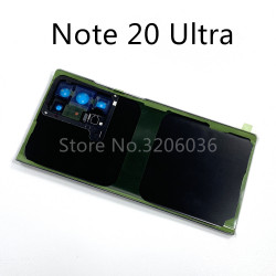 Coque de Protection en Verre pour Batterie Arrière Samsung Galaxy Note 20 Ultra 5G N985 N986B N985F avec Ruban Adhésif vue 5
