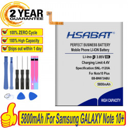 Batterie 5800 mAh 100% pour Samsung GALAXY Note 10 + Note 10Plus Note 10 Note 10 + Plus EB-BN972ABU SM-N975F. vue 0