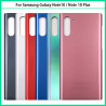 Coque Arrière de Batterie en Verre 3D pour Samsung Galaxy Note 10 N970F et Note 10 Plus N975F avec Objectif d'Appareil  vue 3