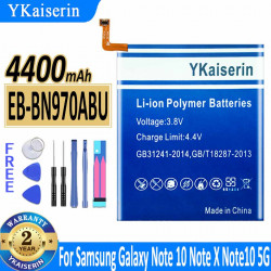 Batterie de Remplacement 4400mAh pour Samsung Galaxy Note 10 X Note10 NoteX Note10 5G + Outils - EB-BN970ABU vue 0