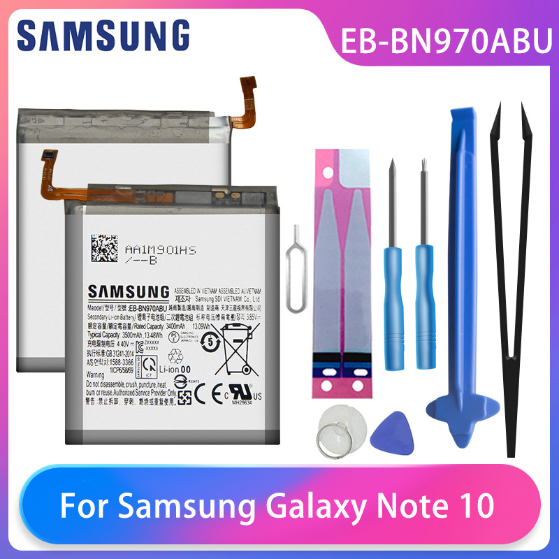 Batterie de Téléphone Portable Galaxy Note 10 AKKU EB-BN970ABU 3500mAh avec Outils Gratuits. vue 0