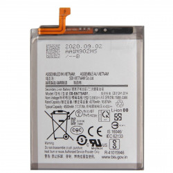 Batterie d'origine Samsung Galaxy Note 10 Lite, SM-N770F, MPN EB-BN770ABY. vue 1